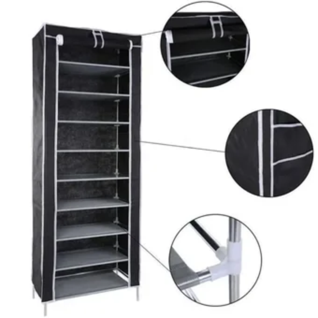 Organizador Zapatos En Tela Diseño Torre