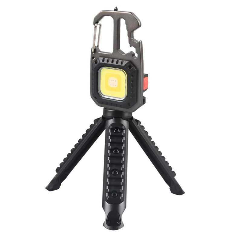 Linterna LED portátil con soporte