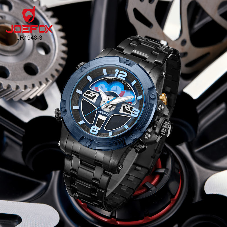 JR1948-3 AZUL-NEGR RELOJ JOEFOX HOMBRE