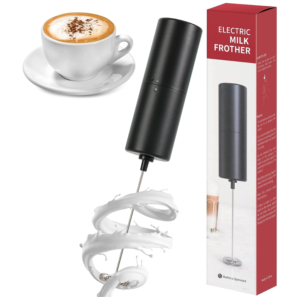 Espumador De Leche Batidor Eléctrico Caf