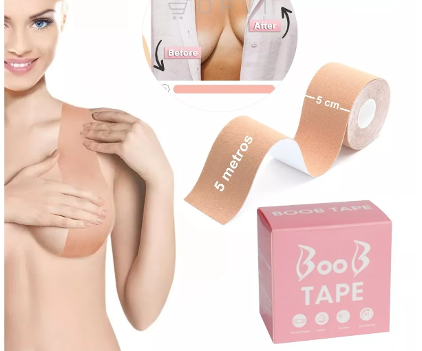 Cinta Levanta Busto Boob Tape Adhesiva