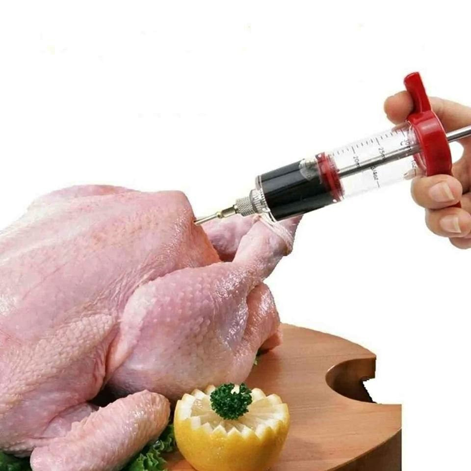 Jeringa Inyector Adobo Pollo Pernil Pavo