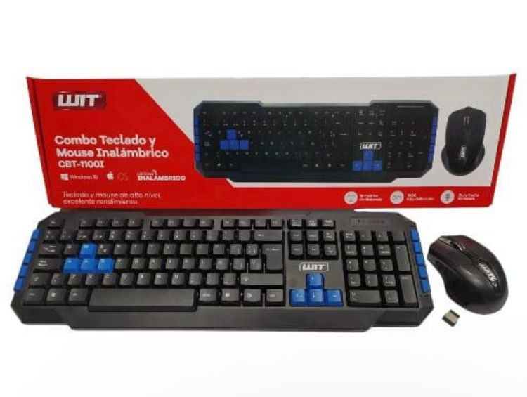 COMBO INALAMBRICO TECLADO - MOUSE WIT