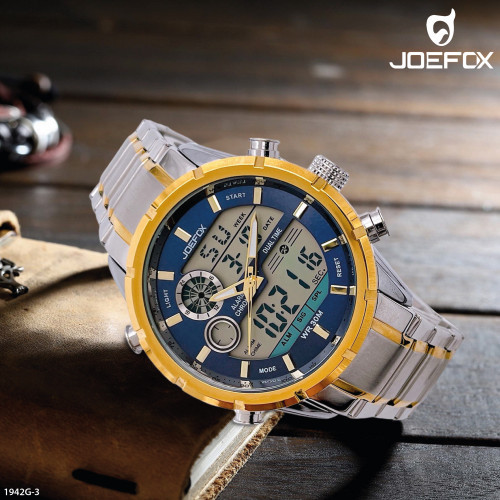 1942G-3 JOEFOX ANA-DIG METALICO LUZ LED