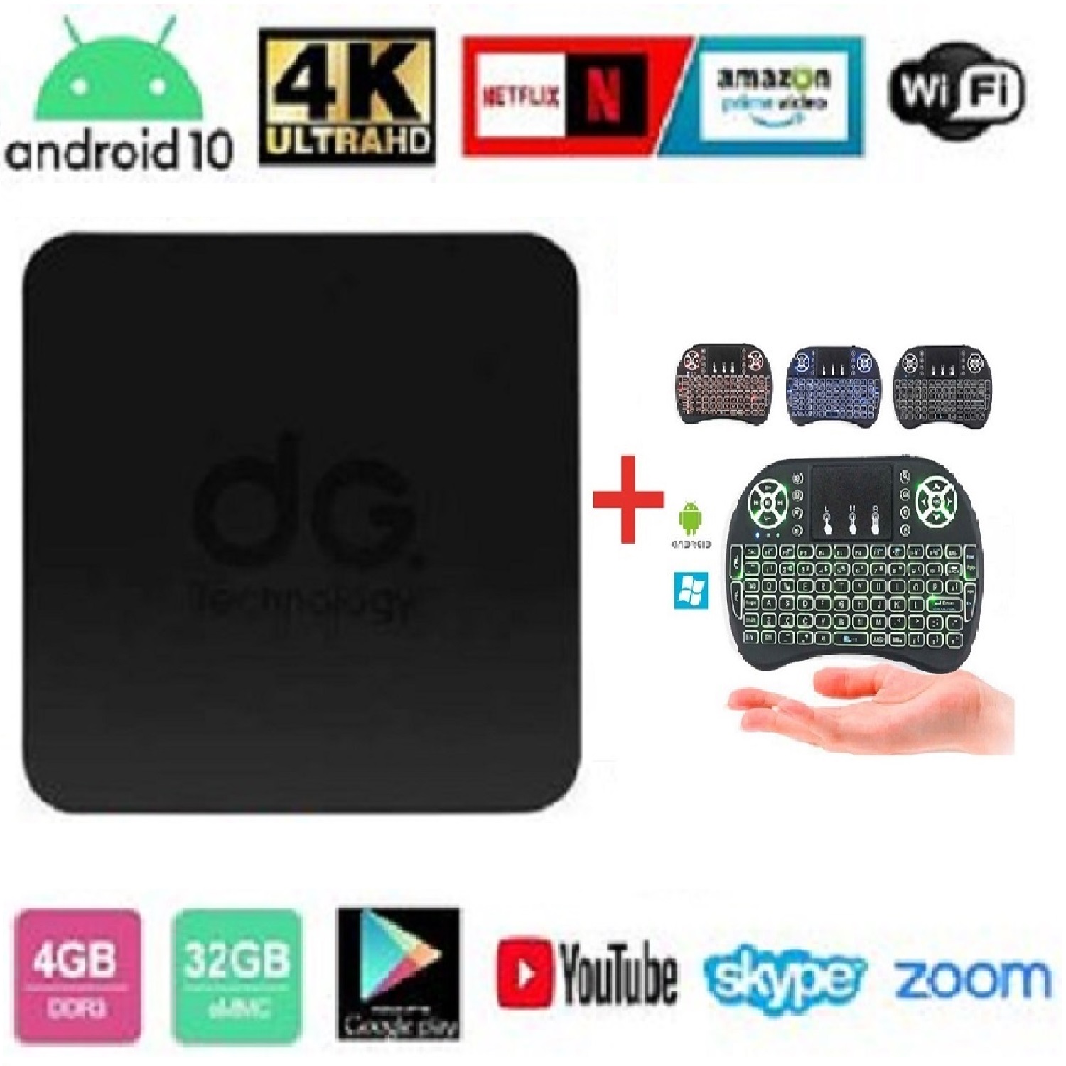 COMBO:TV_BOX_RAM_4GB_D.D_64_GB_+_MINI_TE