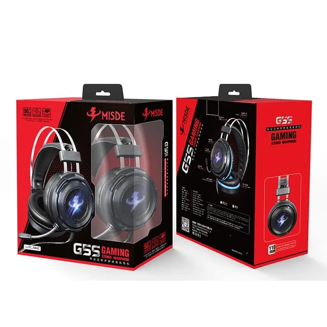 DIADEMA_GAMER_G55_NEGRA - Imagen 3