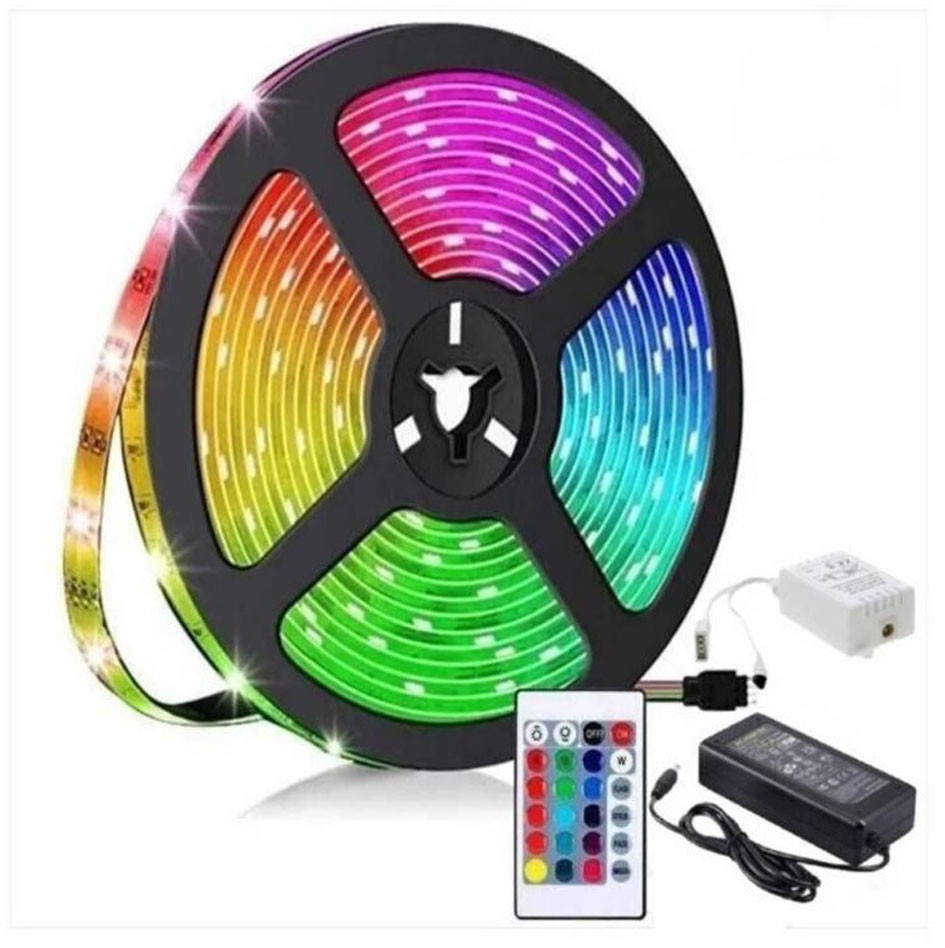 Cinta Led Multicolor Rgb Luz 5mts (no Rí