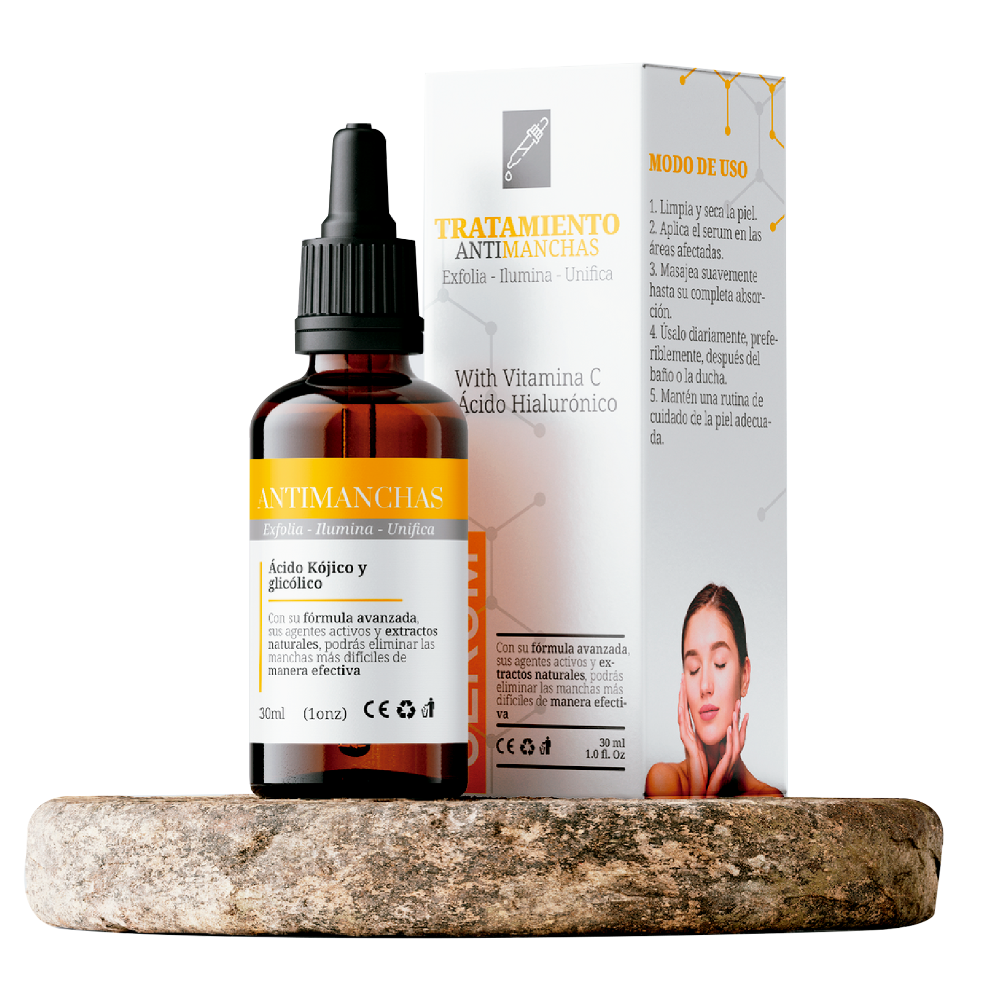 Serum Antimanchas Ácido Cójico Glicólico