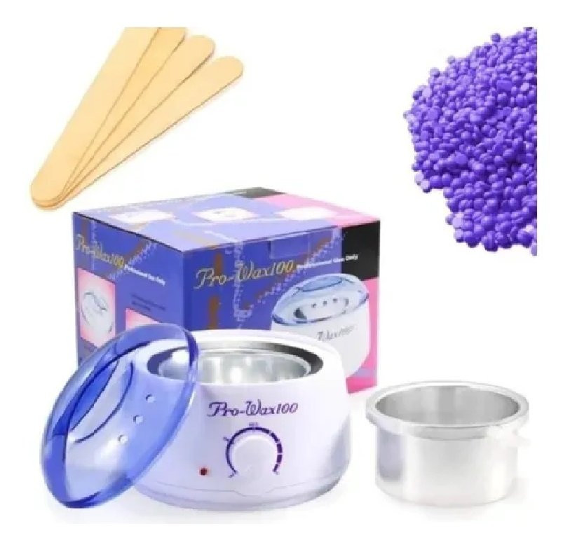 Olla Calentadora+50gr Cera Perlas+ Aplic