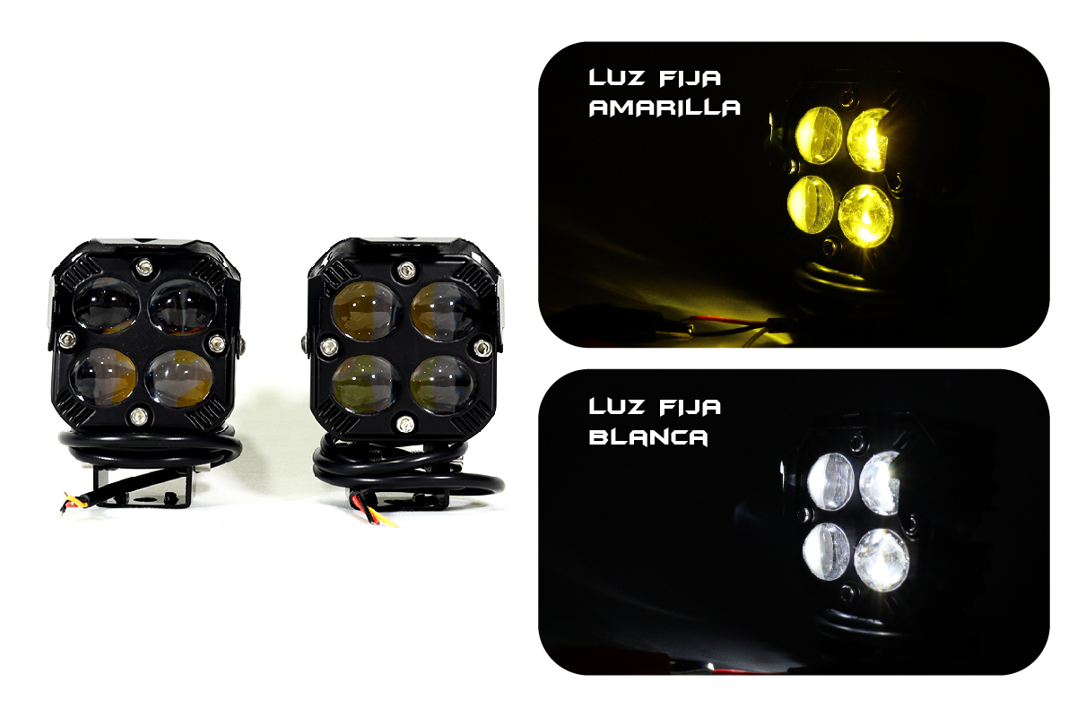 EXPLORADORA DUAL COLOR 4 LUPAS POR PAR