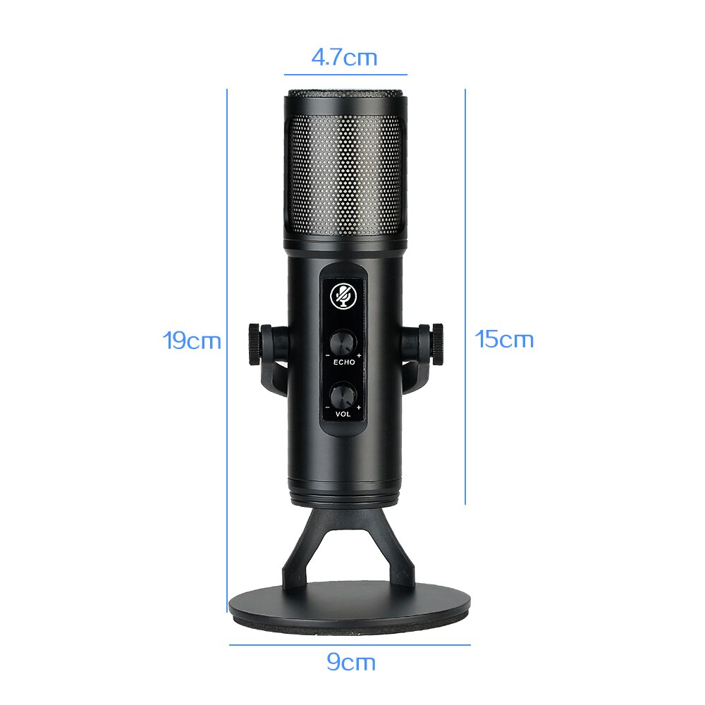 Micrófono Profesional Luz Rgb Pc Zx-776 - Imagen 8