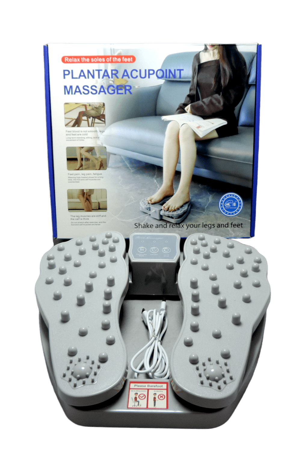 MASAJEADOR DE ACUPUNTURA ELECTRICO PIES