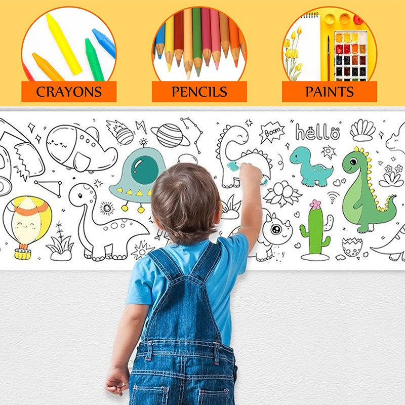 Rollo De Papel Para Colorear Niños300x30 - Imagen 7