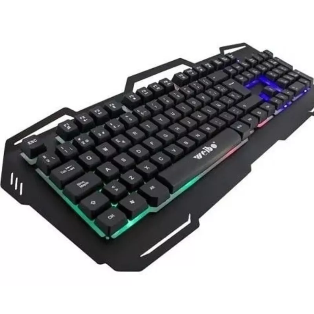 Teclado Gamer Metálico Wb-539 Retroilumi
