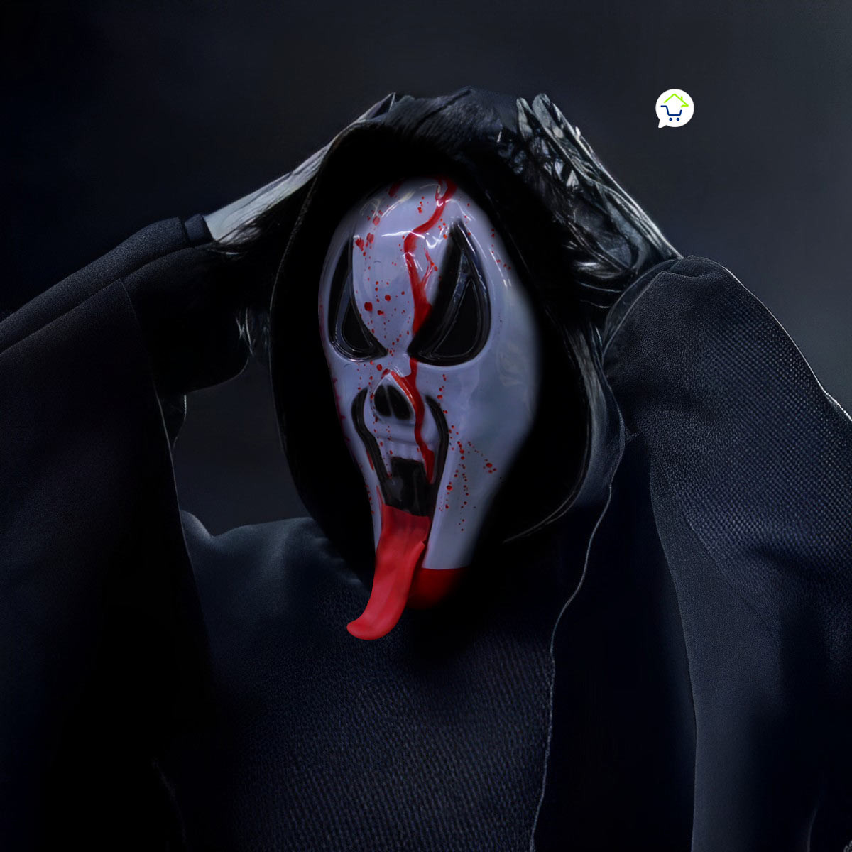 Mascara Sangre Esqueleto Asesino 492