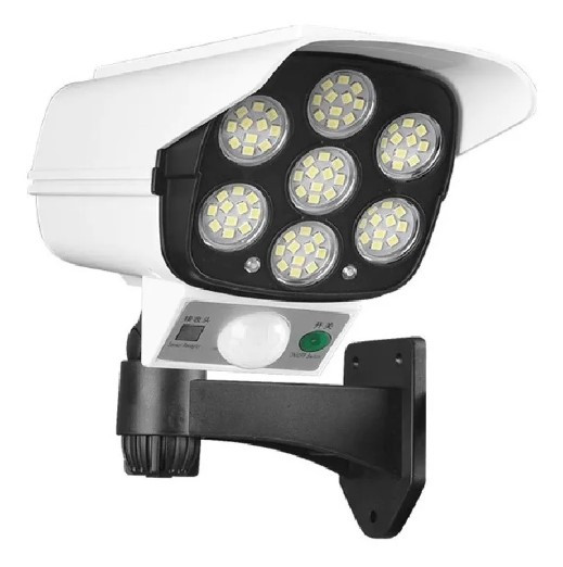 Lampara Luz Led Exterior Solar Con Senso