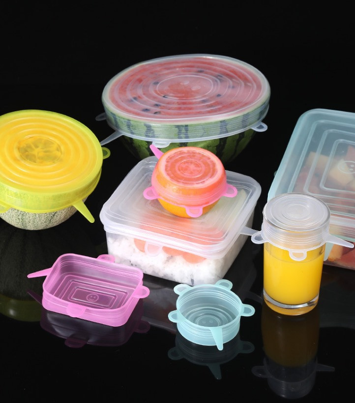 Funda Silicona Tapa Hermético x 6 pzas - Imagen 6