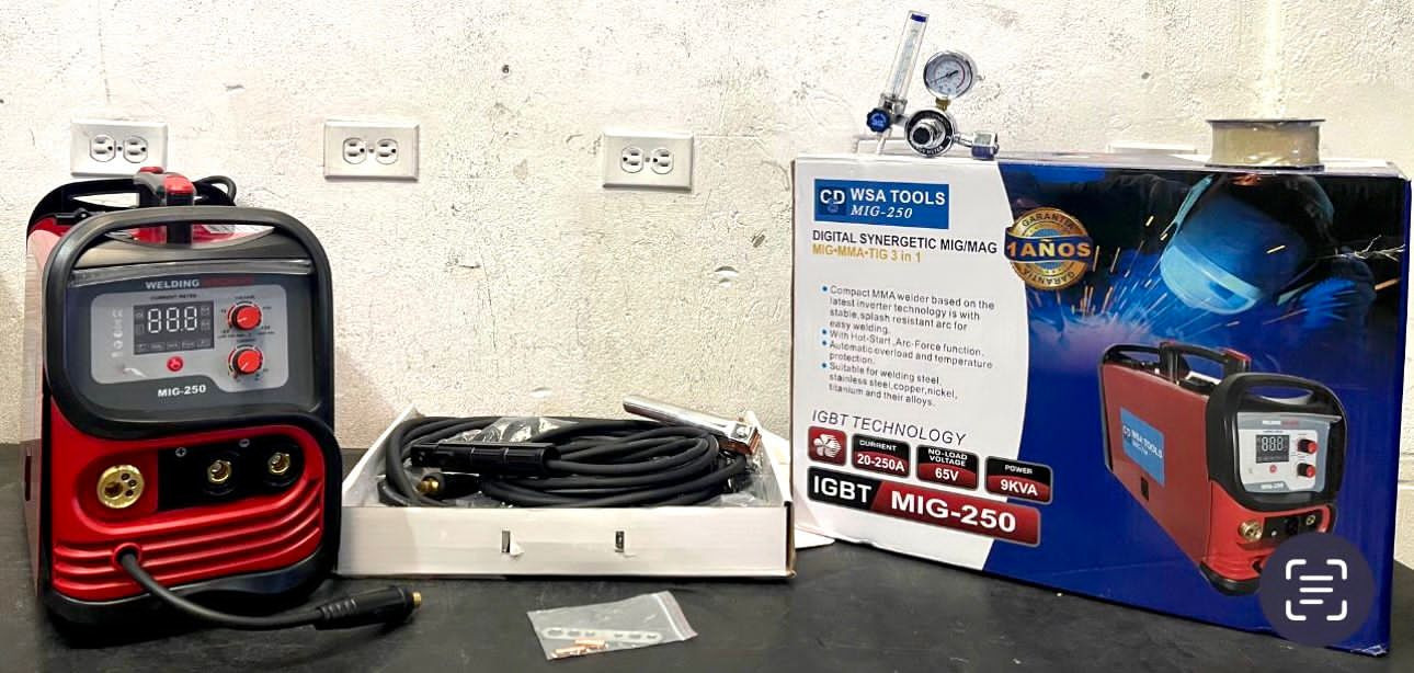 Inversor MMA/MIG-TIG 250AMP-3F