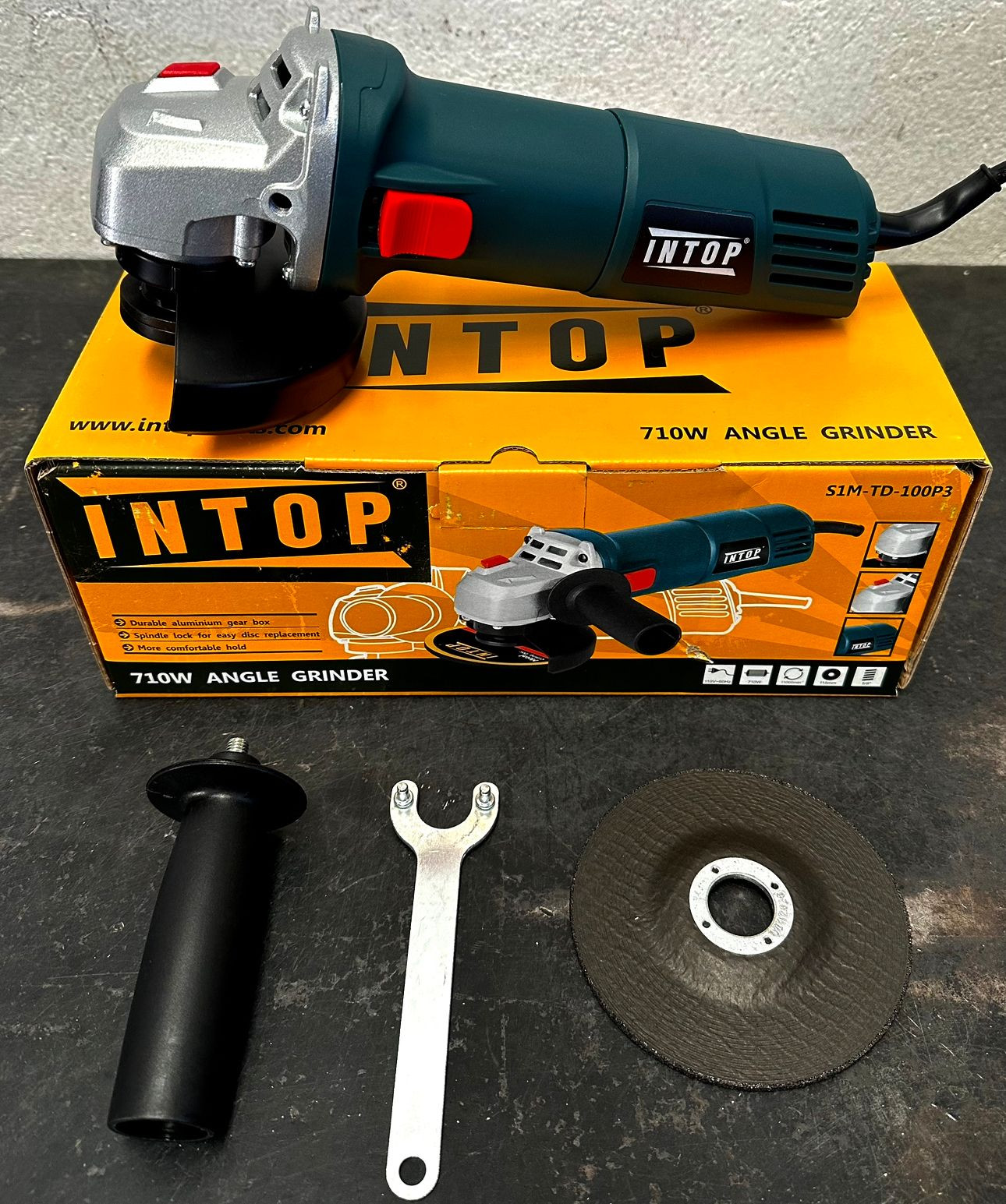 Pulidora Intop 4" Trabajo Pesado