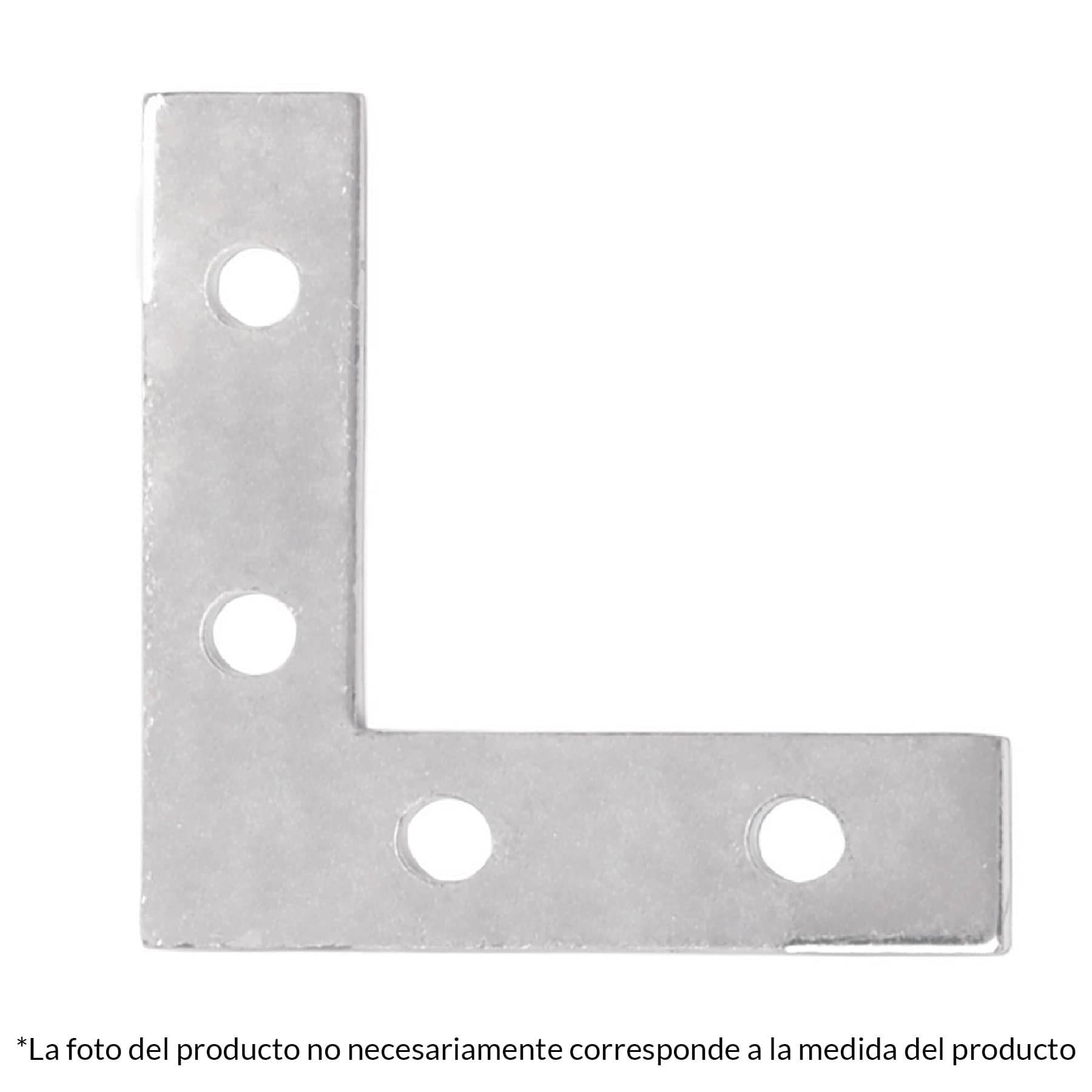 Ángulos refuerzo  en acero 3.1/2″ X 5/8″