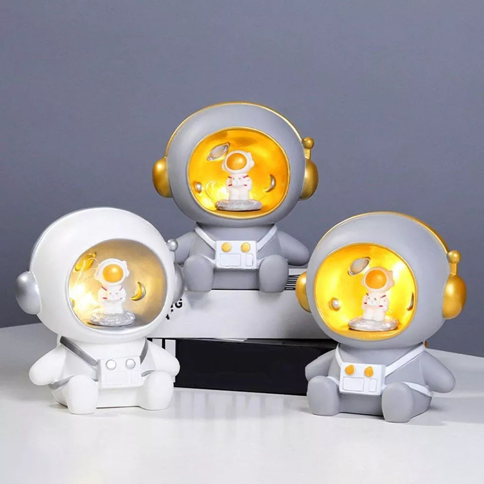 Estilo Moderno Luz De Noche Hucha Spacem - Imagen 6