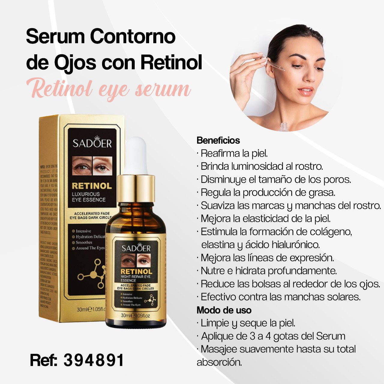 394891-SERUM CONTORNO DE OJOS CON RETINO