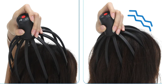 Masajeador eléctrico para la cabeza