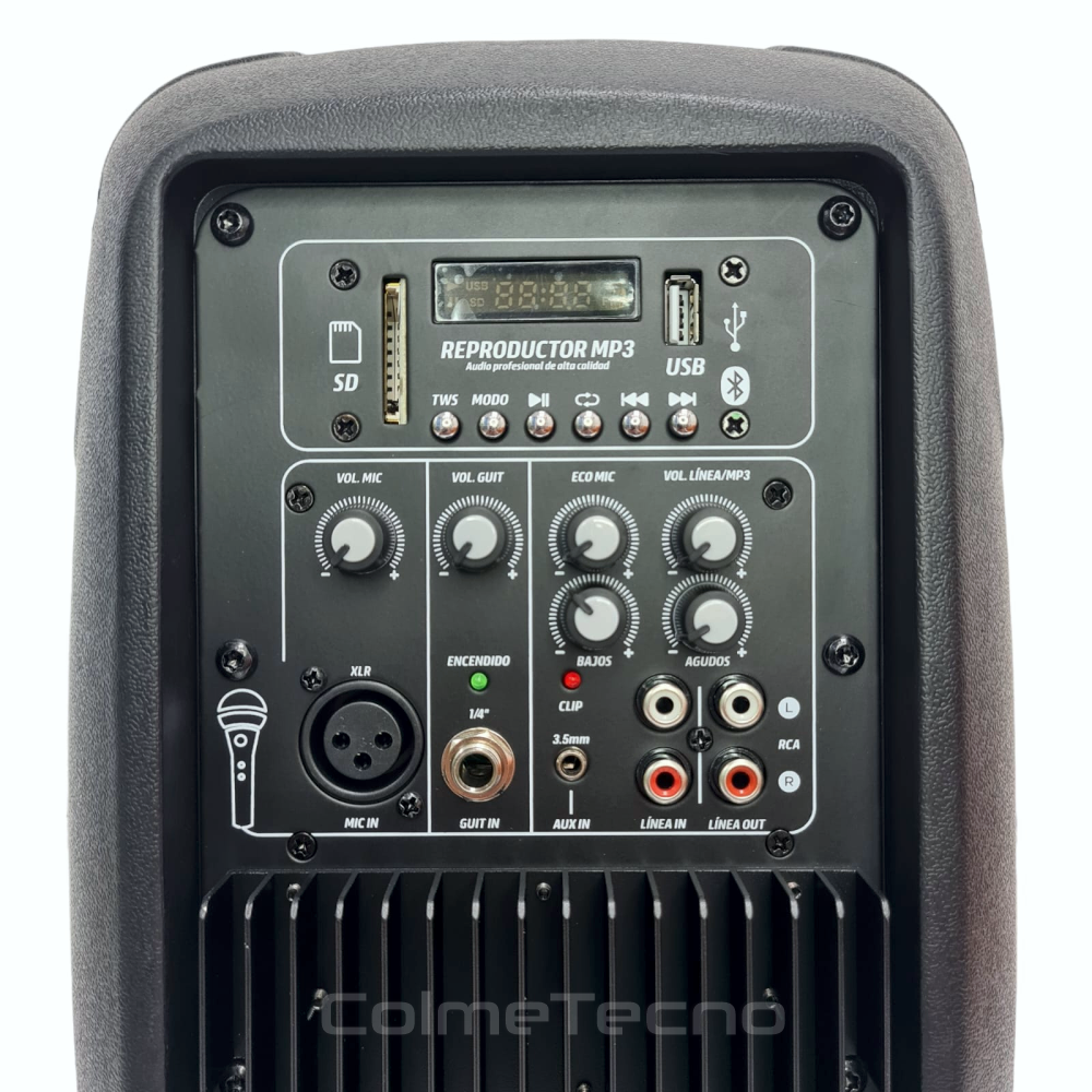 Cabina De Sonido Sonivox VS-AC708NB - Imagen 4