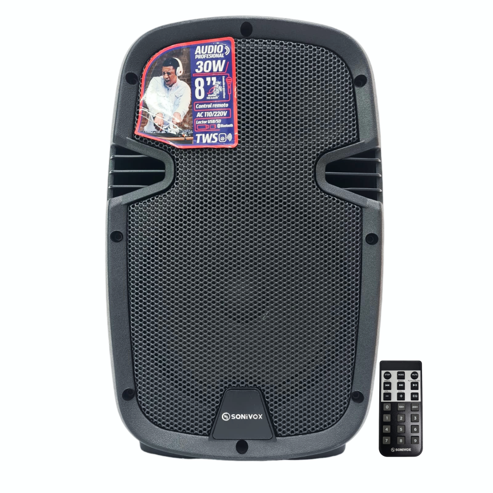 Cabina De Sonido Sonivox VS-AC708NB - Imagen 2