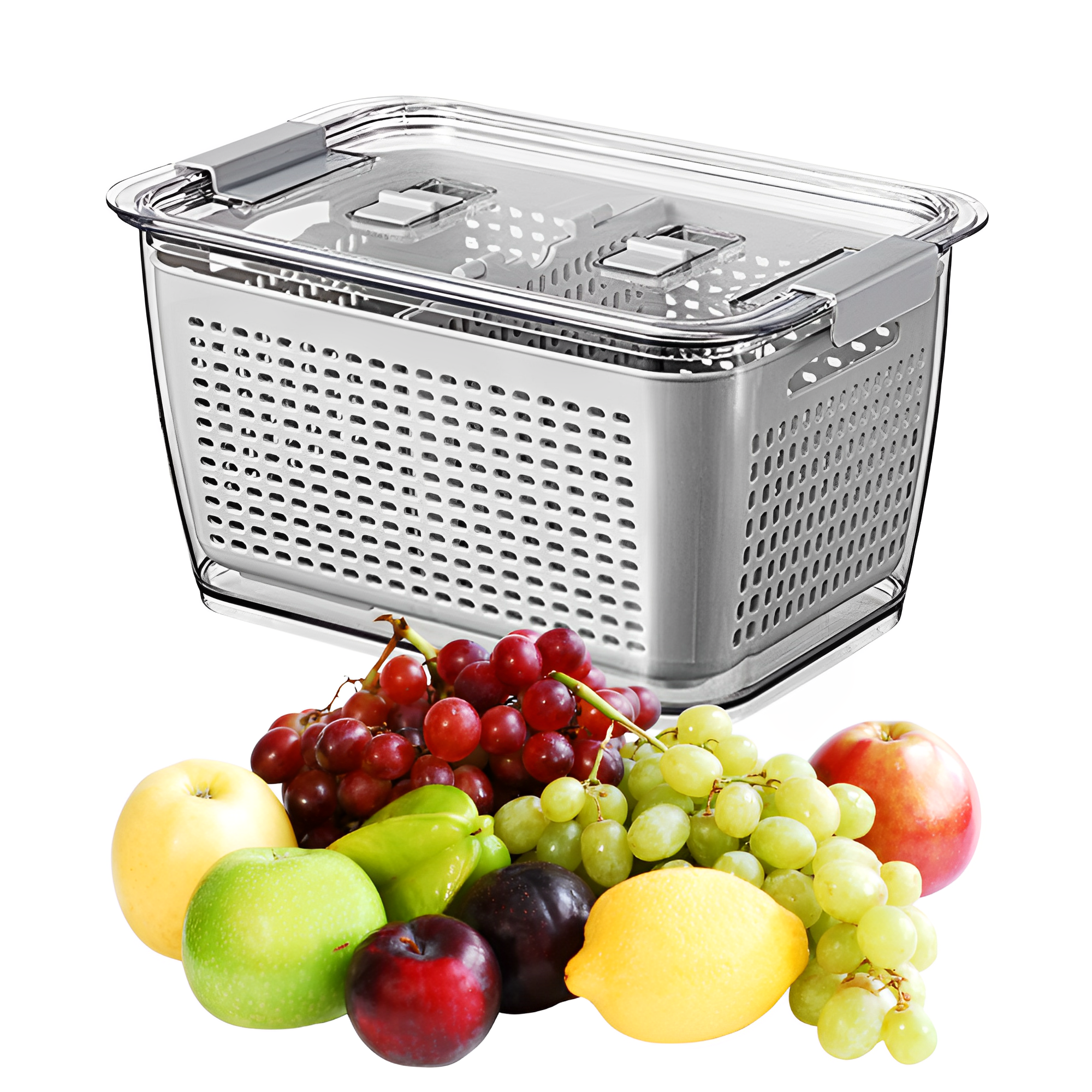 Contenedor Grande Para Frutas Y Verduras