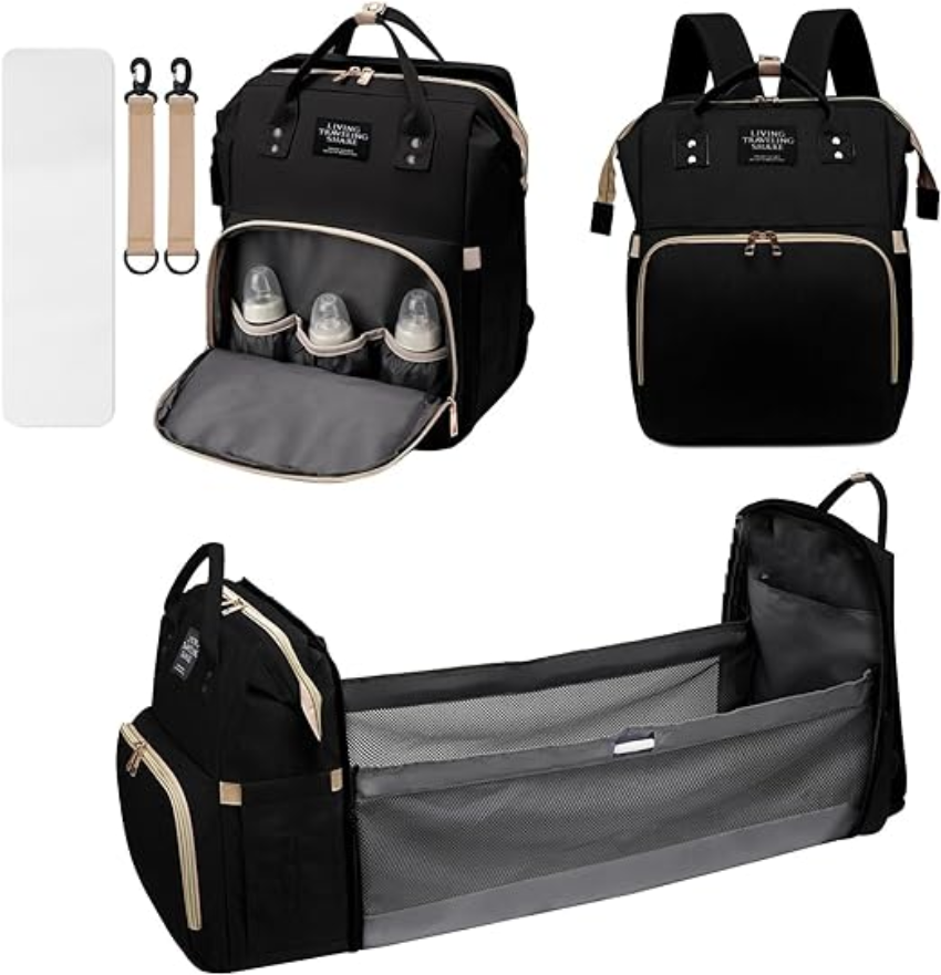 pañalera portatil con cuna you are