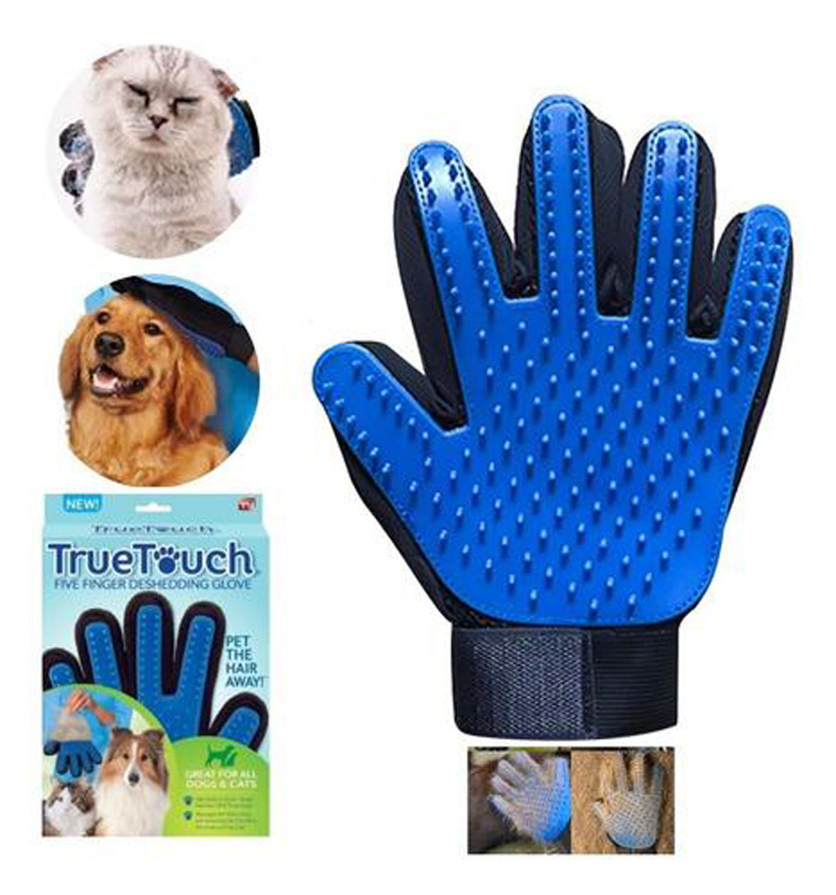 Guante Quita Pelo Cepillo Para Peinar Pe - Imagen 2