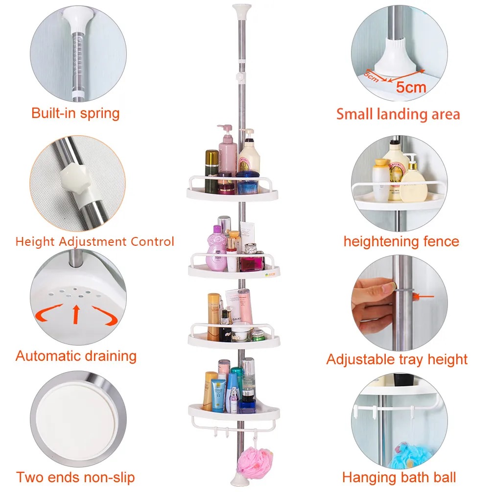 Organizador De Baño Esquinero grande