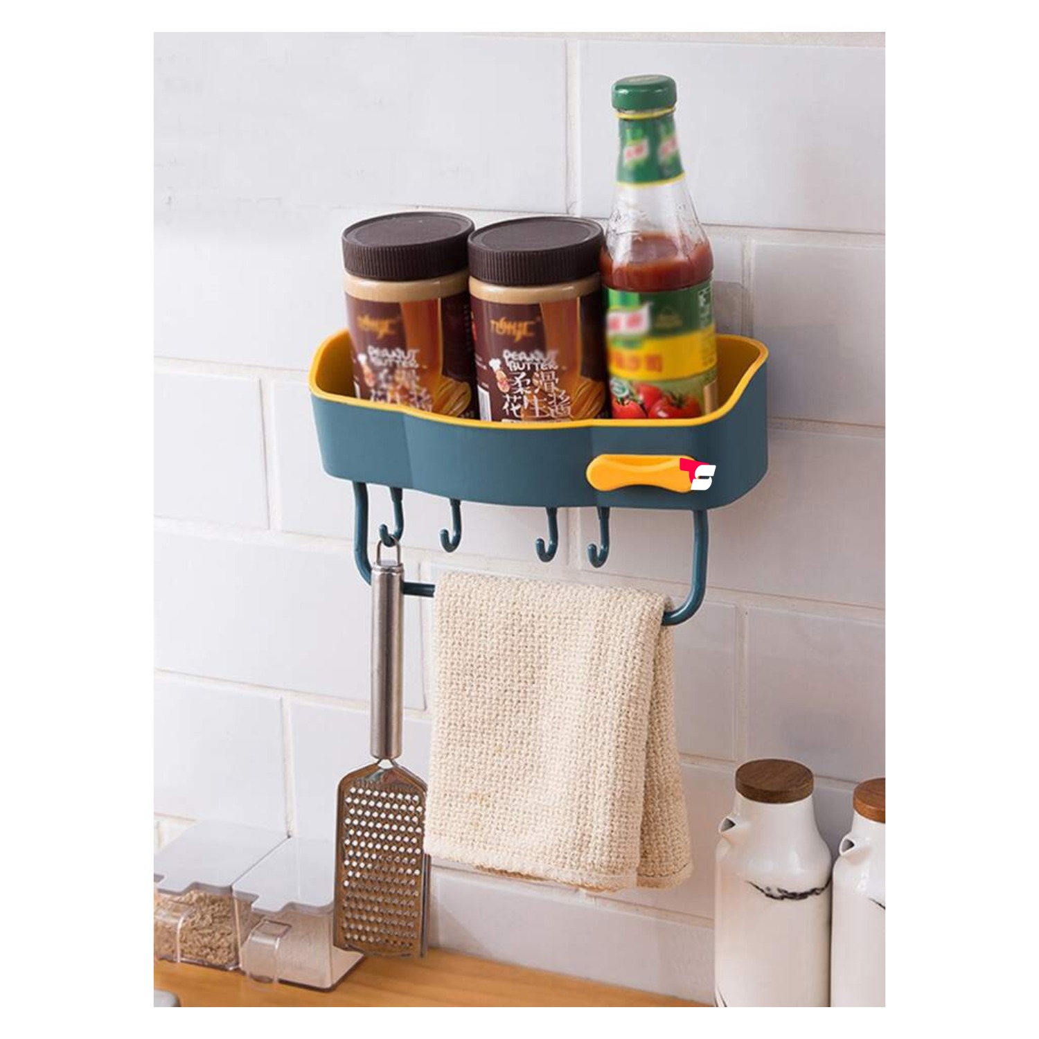 Organizador Estante Canasta De Pared