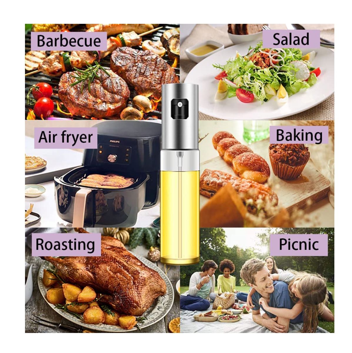 Pulverizador Spray Atomizador Aceite