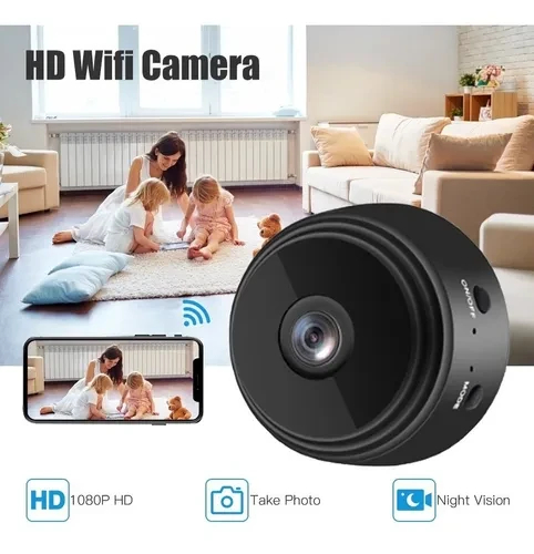 MINI CÁMARA WIFI ESPÍA HD 1080P