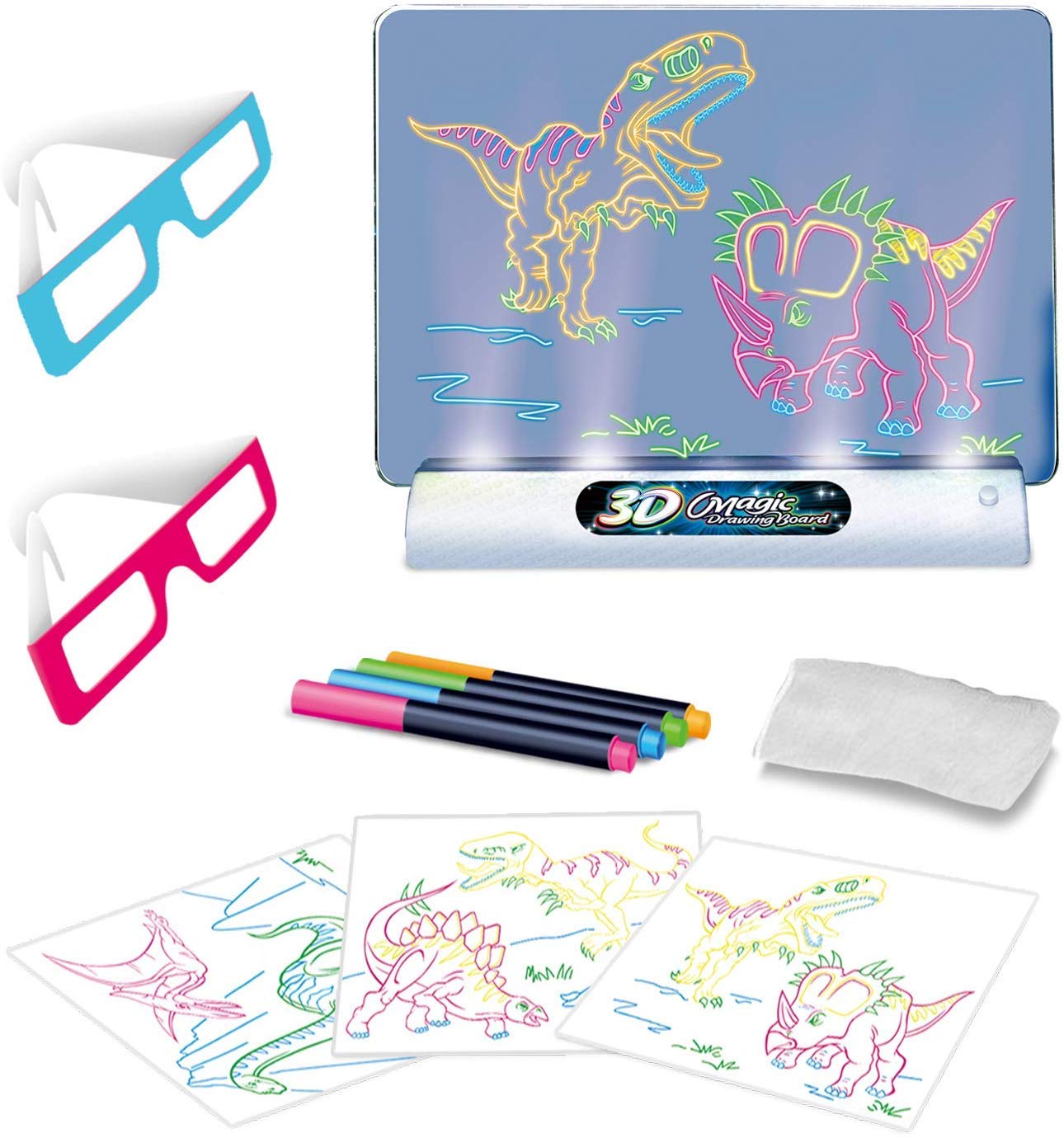 TABLERO DE DIBUJO MAGIC PAD 3D INCLUYE G
