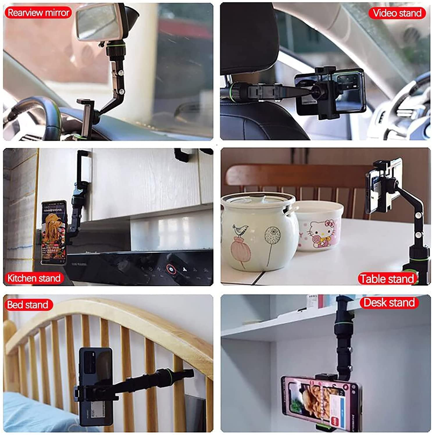 Soporte Celular Espejo Retrovisor Carro