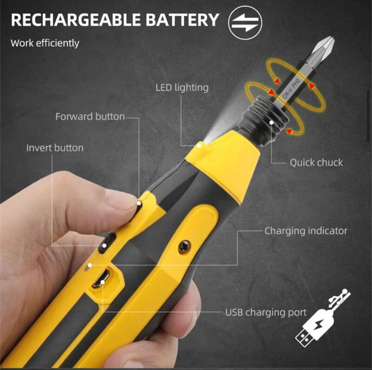 DESTORNILLADOR IN. amarillo lpz