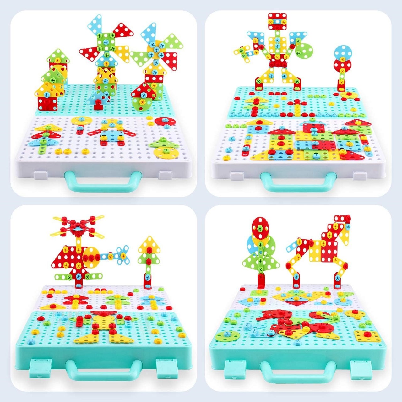 Juego Kit 252 Piezas Rompecabezas Niños