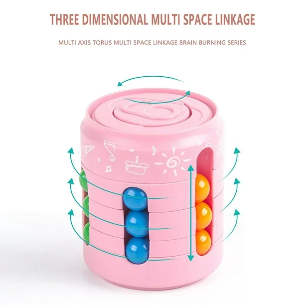 SPINNER INTERACTIVO DISEÑO CUBO