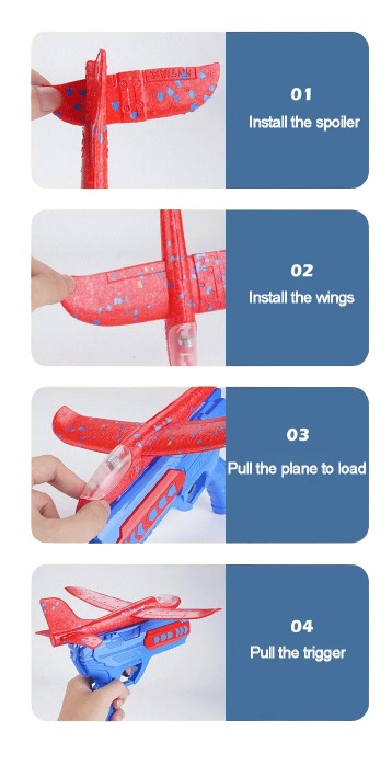 Pistola, Lanza, Avión De Tiro Con Lanza - Imagen 3