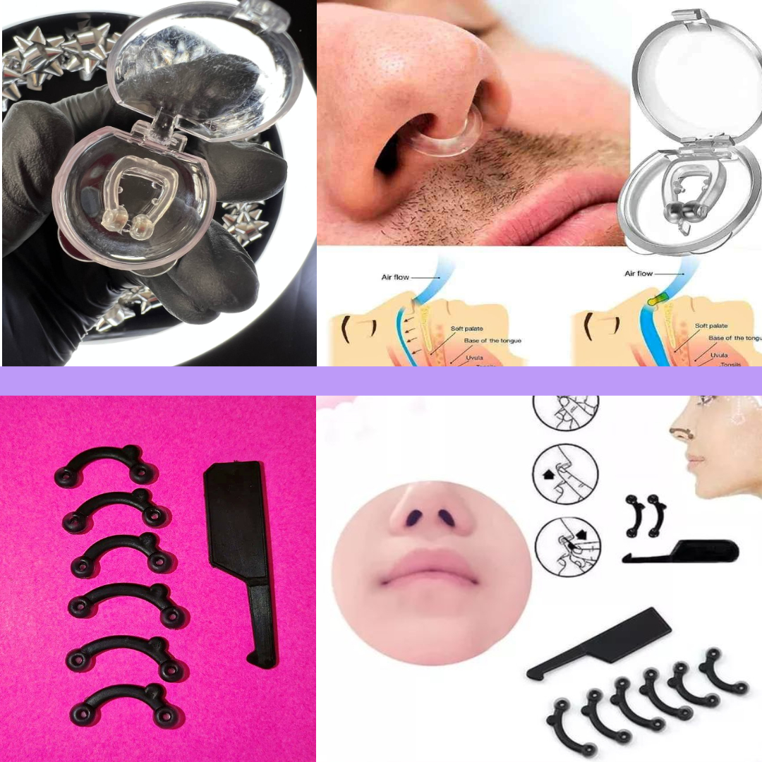 Kit Respingador De Nariz + Antironquido