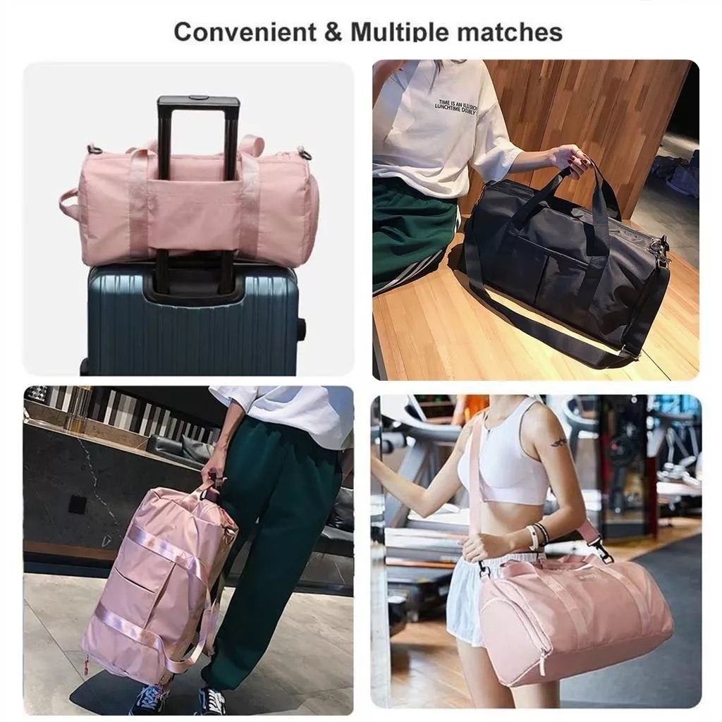 Bolso Deportivo - GYM y/o Viaje Rosado