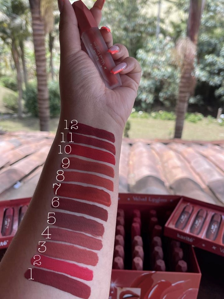 Set x3 LABIALES LIQUIDOS MATTE KARITÉ