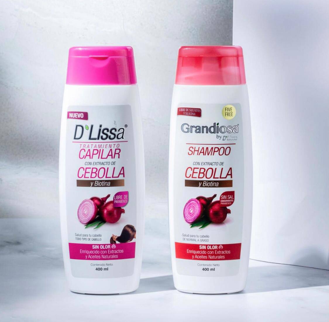 Shampoo+Tratamiento de Cebolla Grandiosa