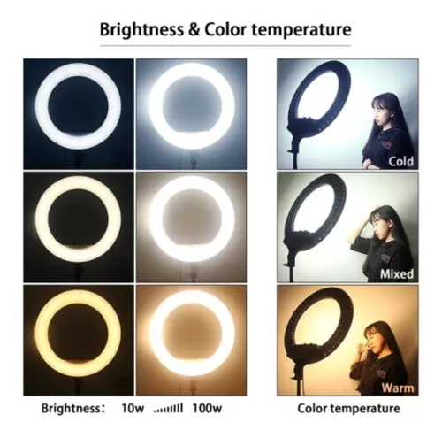 ARO DE LUZ DE 54CM - Imagen 2