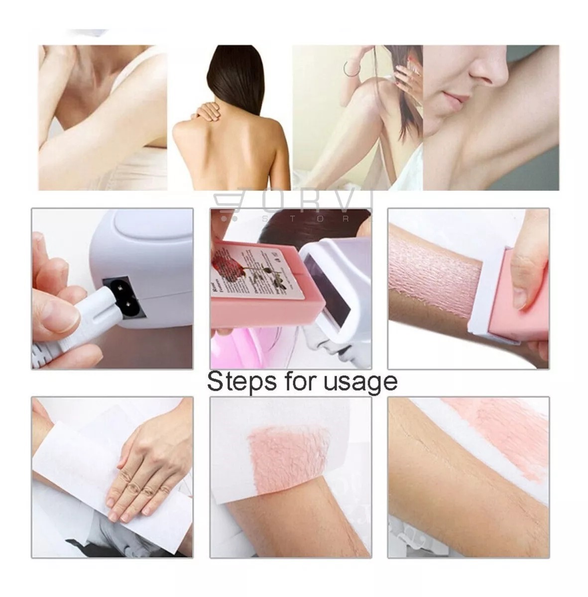 depilador de cera roll on