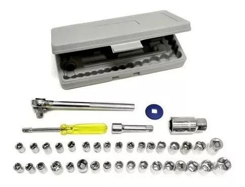 Juego De Raches Copas 40 Piezas Mecanica