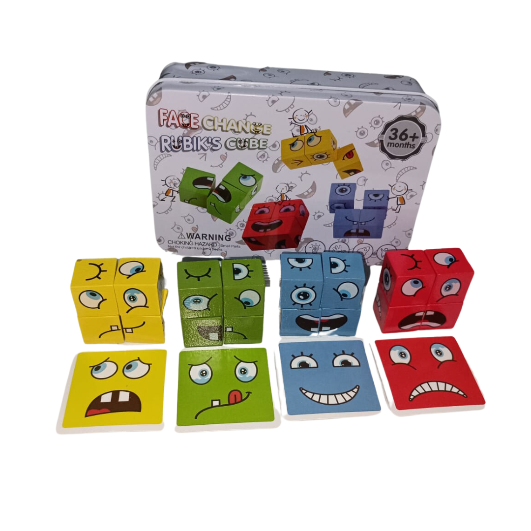 JUEGO DE MESA CUBOS DE CAMBIOS DE EMOCIO